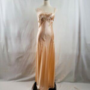 Victoria's Secret Silk Negligee Nightgown - Size Small